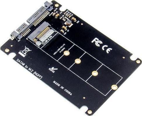 Adapter MicroConnect 2.5" SATA në M.2 B Key, SATA 3.0 6Gb/s, MC-SSDSATACONV1