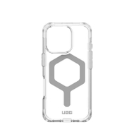 Mbështjellës telefoni UAG Plyo Series për iPhone 16 Pro, me MagSafe, transparent argjendtë