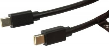 Kabllo DisplayPort Mini - DisplayPort Mini, 2m, e zezë