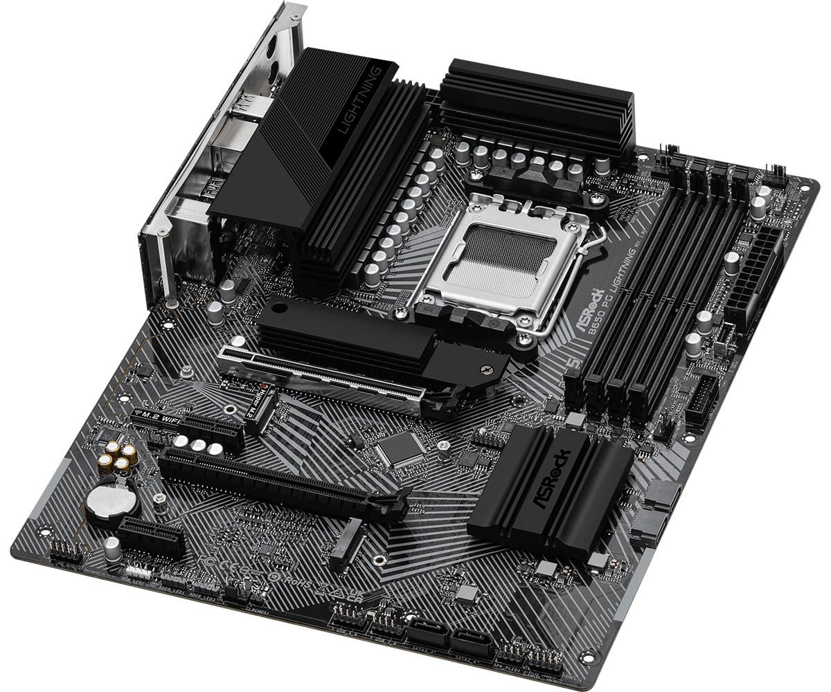 Pllakë amë Asrock B650 PG Lightning AMD B650 Socket AM5 ATX