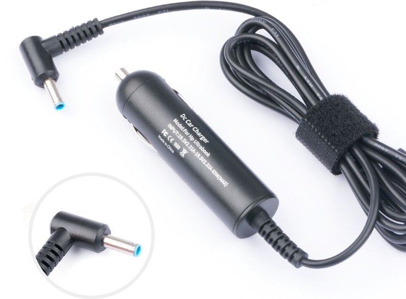 Karikues makine CoreParts për HP, 65W 19.5V 3.3A, prizë 4.5x3.0 mm, i zi