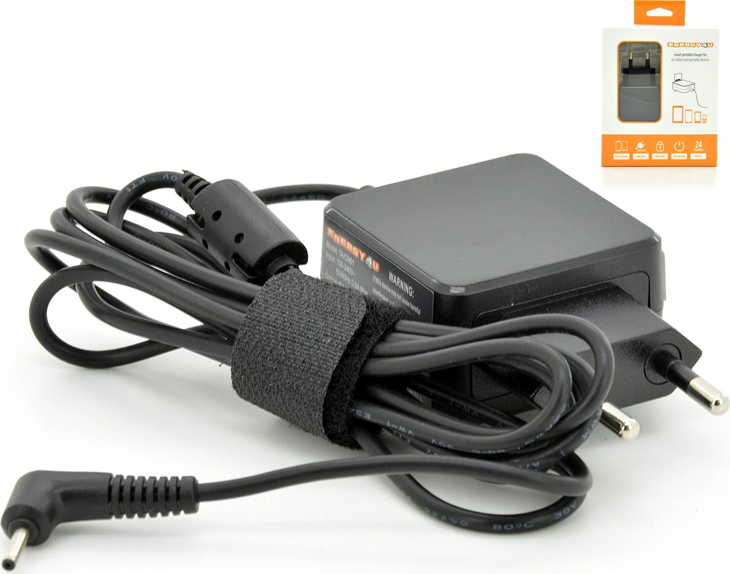 Karikues për tablet Energy4U TA/CN01, 5V 2A, 10W, i zi