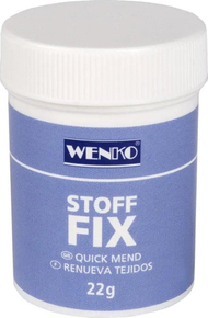 Pluhur ngjitës për tekstil Wenko Fabric Fix, për riparim rrobash, transparent