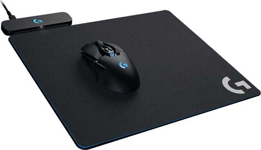 Mauspad me sistem karikues Logitech Powerplay (943-000110), M, i zi
