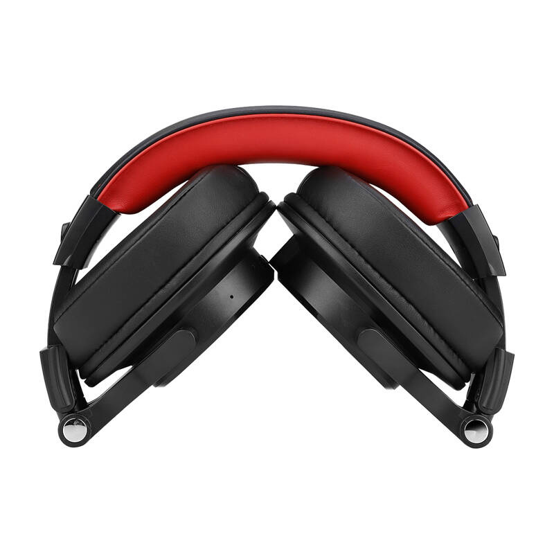 Kufje Bluetooth OneOdio A70RB, over ear, 40mm, të zeza me të kuqe