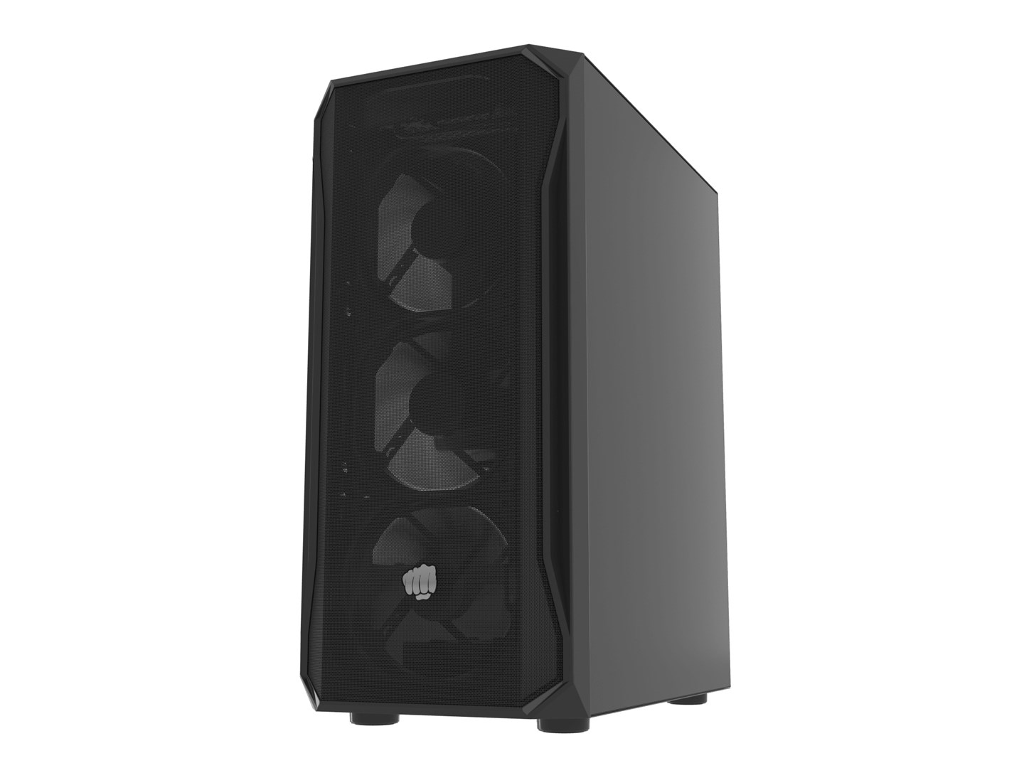 Kuti kompjuterike Fury Shobo SH4F, ATX, 4x120mm PWM, xham i temperuar