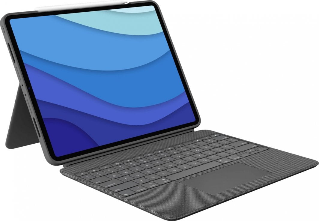 Tastierë dhe mbrojtëse Logitech Combo Touch për iPad Pro 12.9" (gen. 5 & 6)