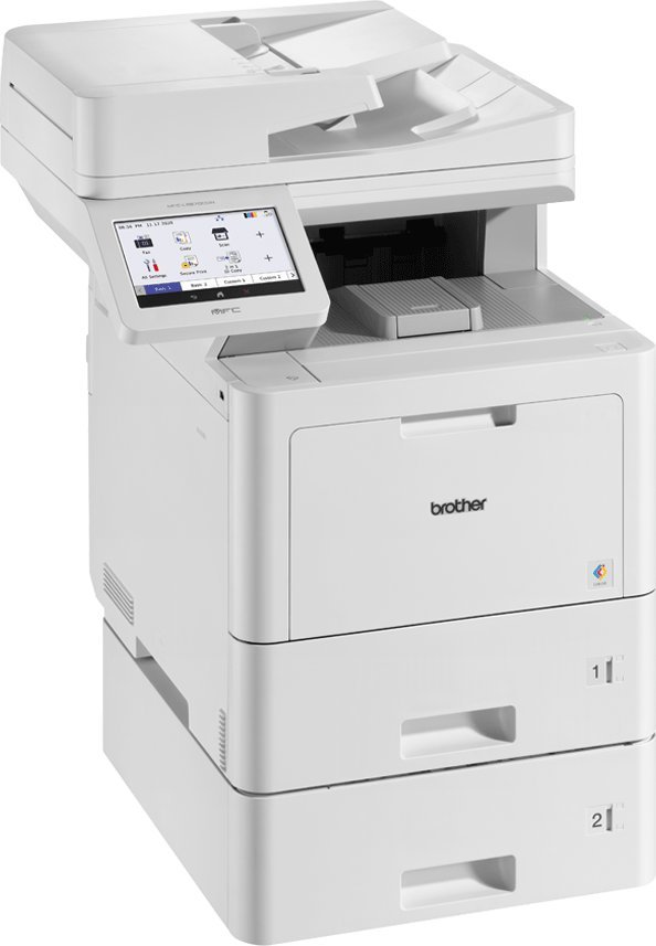 Printer multifunksional Brother MFCL9670CDNT, laser, A4, 2400 x 600 DPI, i bardhë