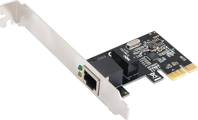 Kartë rrjeti LogiLink PC0029A, PCI Express, Gigabit 2000 Mb/s, e zezë