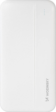 Power bank i jashtëm 10000mAh, kompakt, USB, i zi