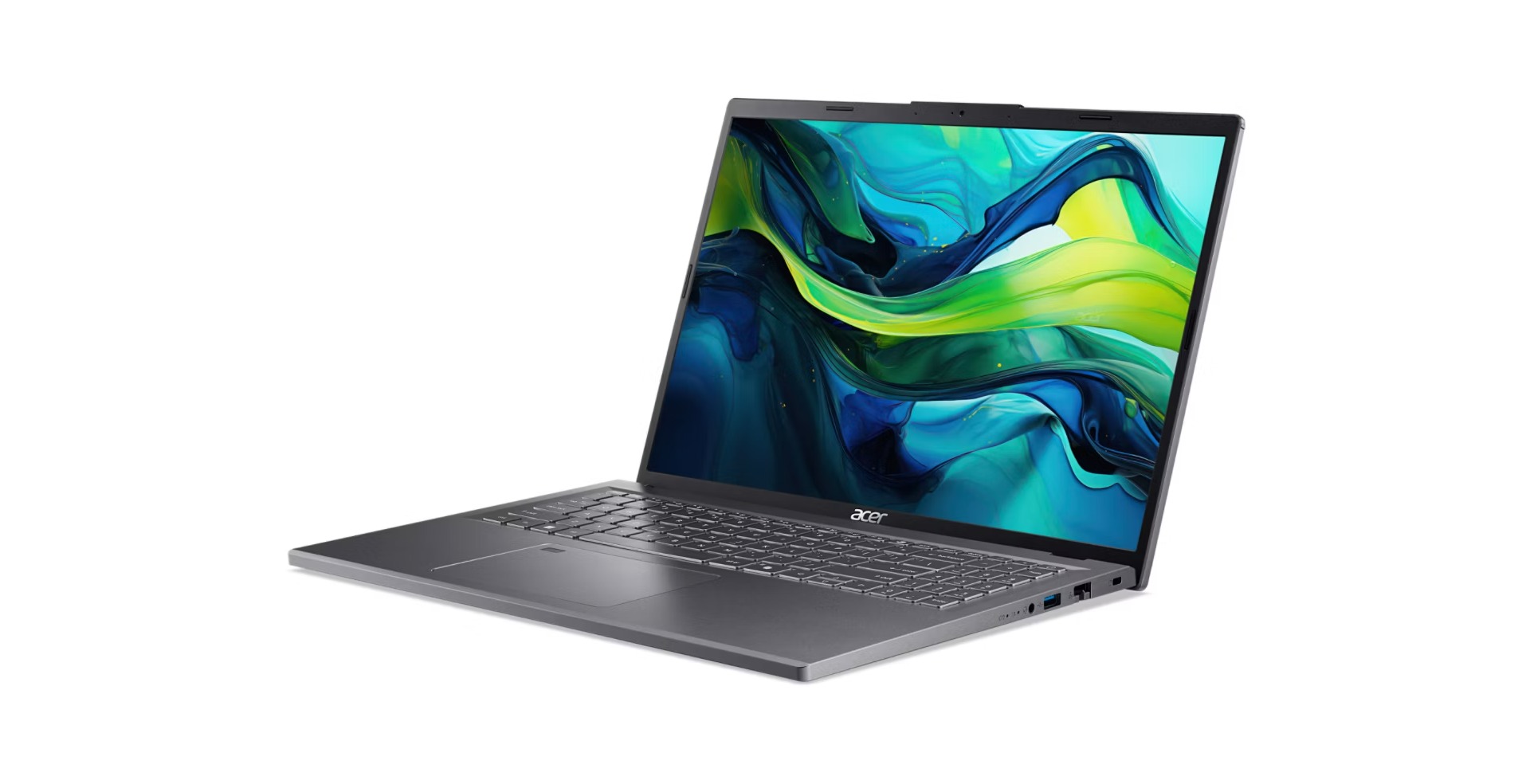 Laptop Acer Aspire 16 (A16-71GM-76JL), 16", Intel Core Ultra 5 125H, 16GB RAM, 1TB SSD, NVIDIA RTX 3050, i hirtë