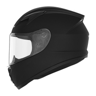 Helmetë integrale për motoçikletë Nox N731, për fëmijë, polikarbonat, e zezë