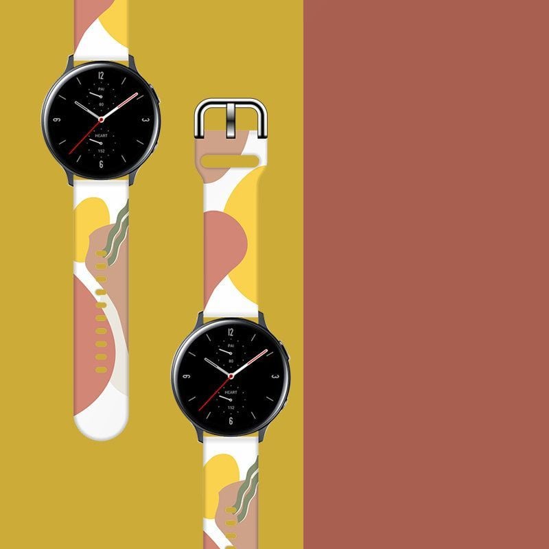 Ремче за часофка Hurtel Strap Moro за Samsung Galaxy Watch 46mm, силикон, камуфлажен дизајн, повеќебоен