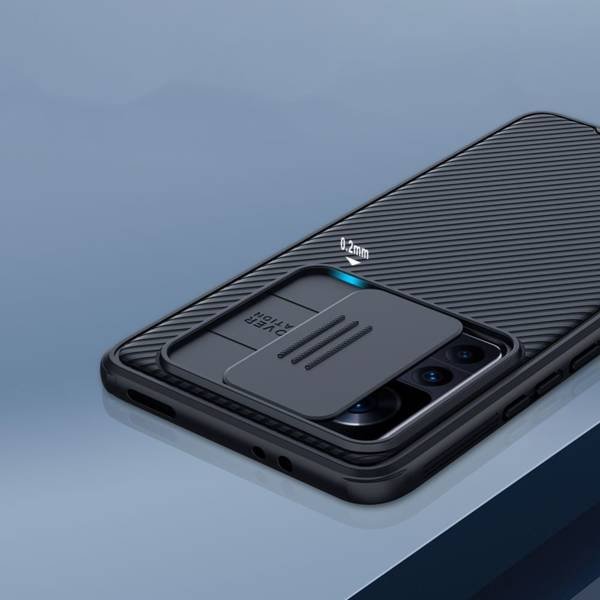 Mbulesë telefoni Nillkin CamShield Pro, për Xiaomi 12T, polikarbonat, e zezë