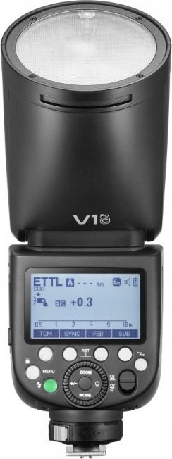 Bлиц камера Godox V1 Pro F, Fujifilm, литиум-јонска батерија, црна
