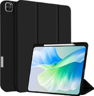 Mbulesë tablet 4smarts Folio Case Basic për iPad Pro 13 M4 2024, TPU, me kapak, e zezë
