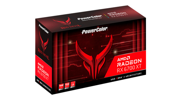 Kartelë grafike PowerColor Red Devil Radeon RX 6700XT AMD Radeon RX 6700 XT 12 GB GDDR6