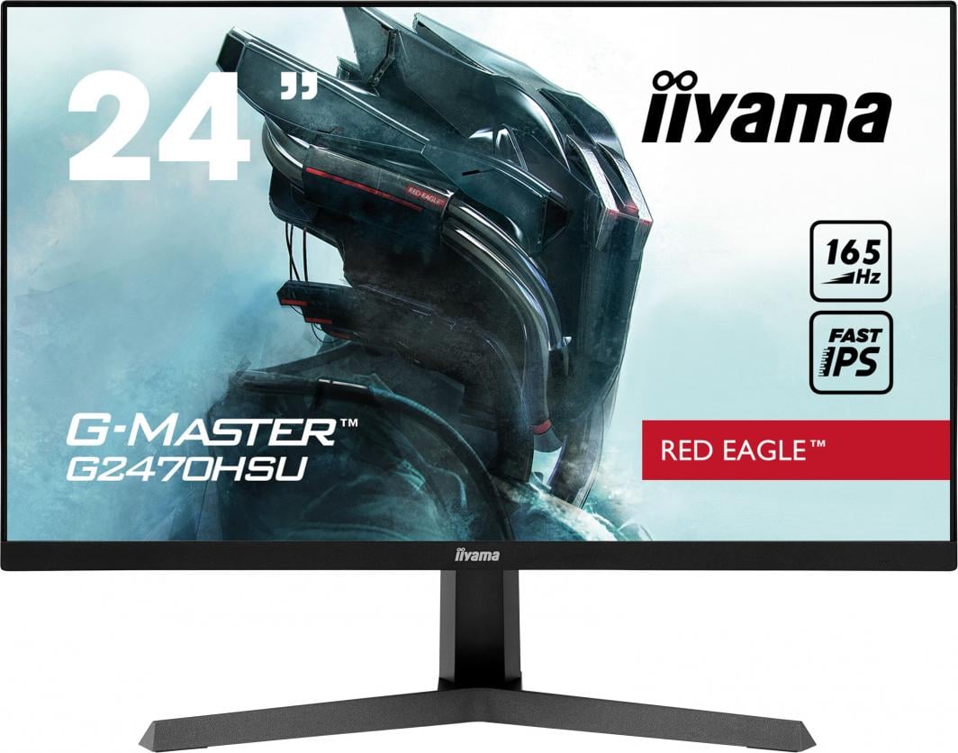Monitori Iiyama G-Master G2470HSU-B1, 23.8", Full HD, i zi