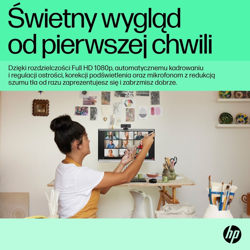 Ueb kamerë HP 620, FHD, e zezë