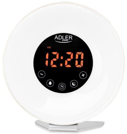 Orë alarmi Adler AD 1916, dritë zgjimi, radio FM, shumëngjyrëshe