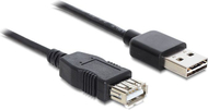 Kабел продолжувач USB Delock 83373, USB-A во USB-A, 5 m, црн