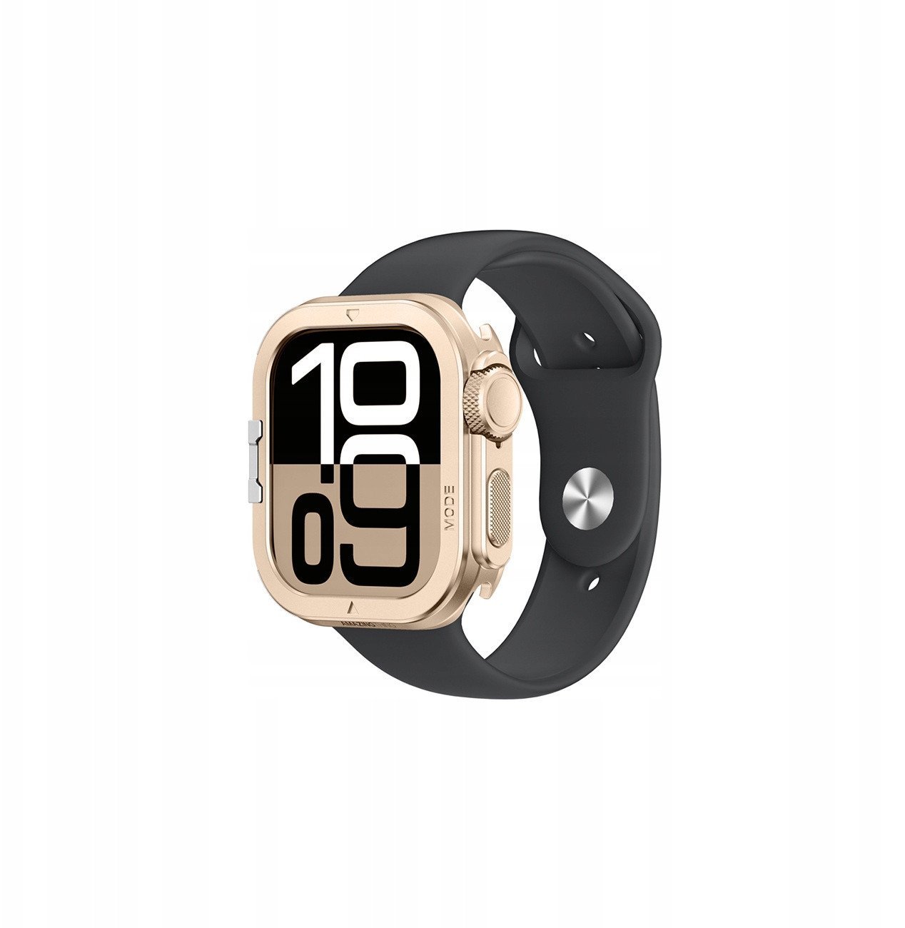 Mbrojtëse për Apple Watch Amazingthing Titan Pro, 46mm, alumin, ari