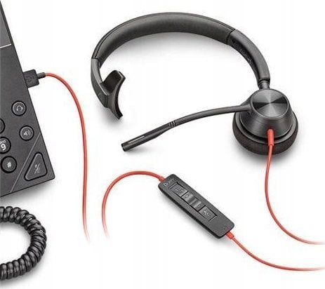 Kufje HP Poly Blackwire 3315 Monaural,USB-C, 3.5mm, të zeza