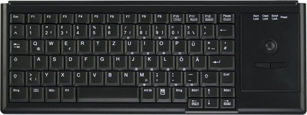 Tastierë Cherry INDUSTRY, me kabllo, UK, e zezë