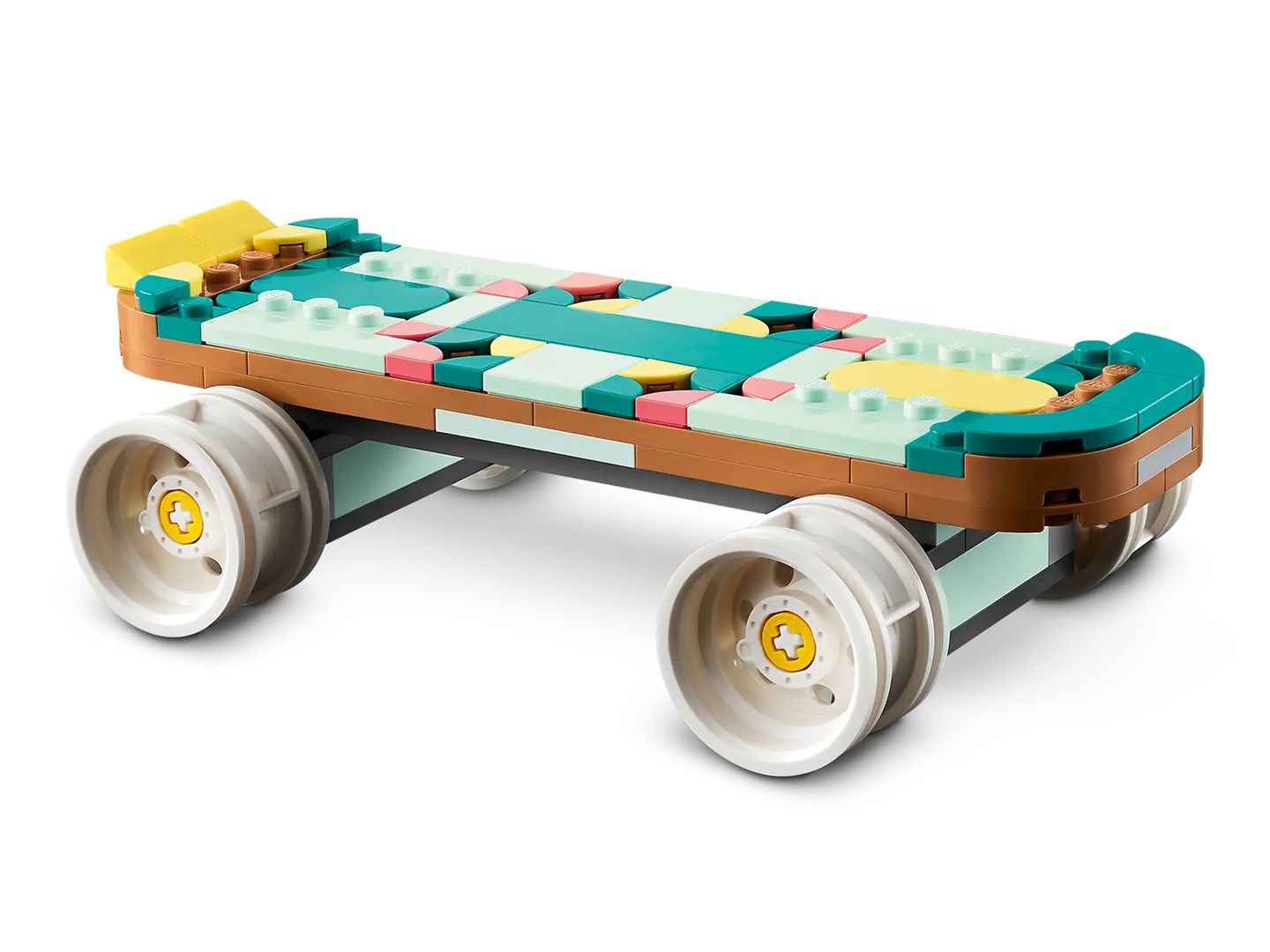 Set LEGO Creator Retro Roller Skate 31148, model ndërtimi dekorativ, shumëngjyrësh