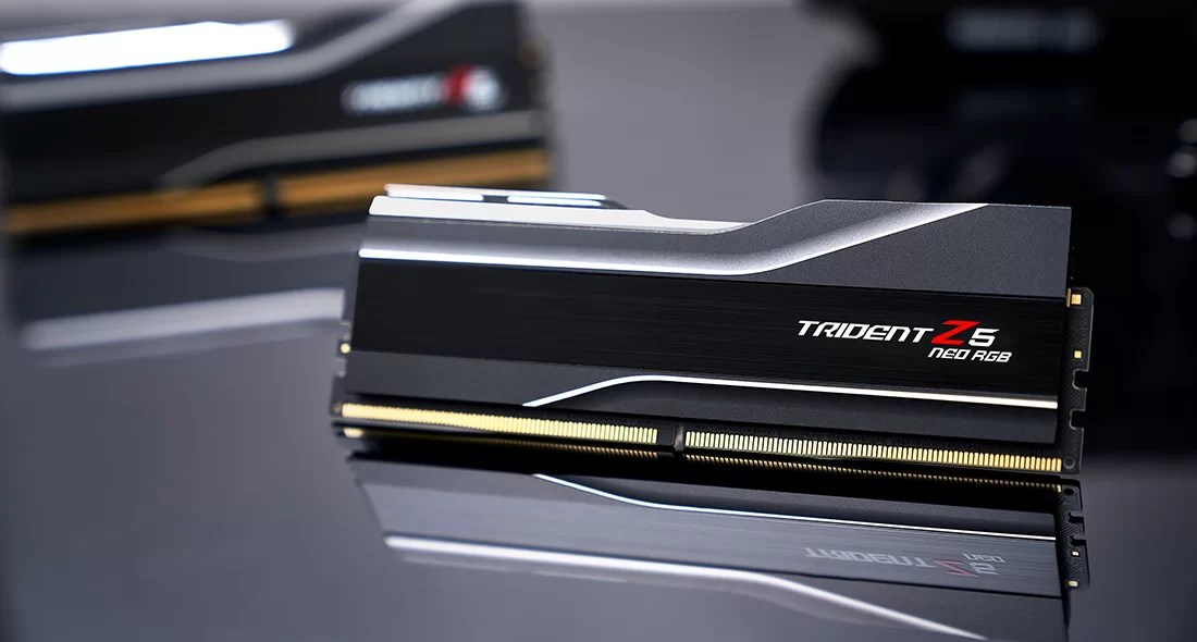 Memorie RAM G.Skill Trident Z5 Neo RGB, DDR5 48GB 2x24GB, 8000MHz, e zezë