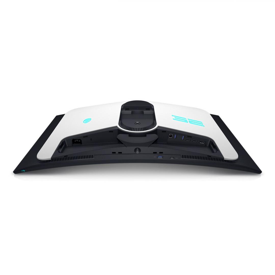 Monitor gaming Alienware AW3225QF, 32", 4K QD OLED, 240Hz, i zi e bardhë
