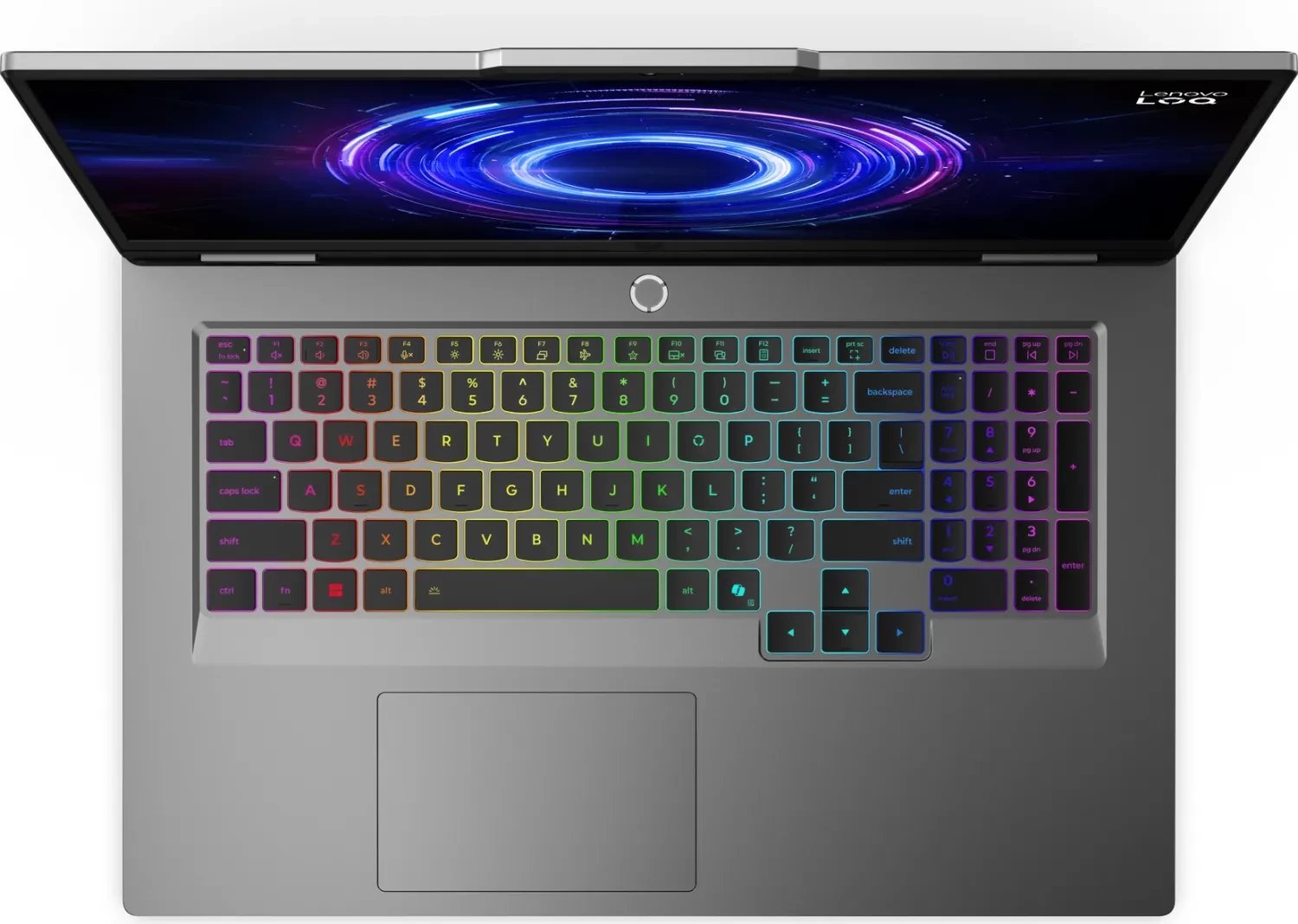 Laptop gaming Lenovo LOQ 17IRX10, 17.3" FHD 165Hz, i5 13450HX, RTX 5050 8GB, 16GB RAM, 1TB SSD, gri Luna