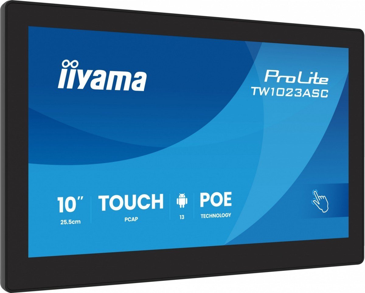 Panel PC Iiyama ProLite TW1023AS-B3P, 10.1", Touchscreen 10 pika, Android 13, i zi