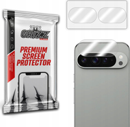 Mbrojtës kamere GrizzGlass për Google Pixel 9 Pro XL, xham hibrid, i tejdukshëm
