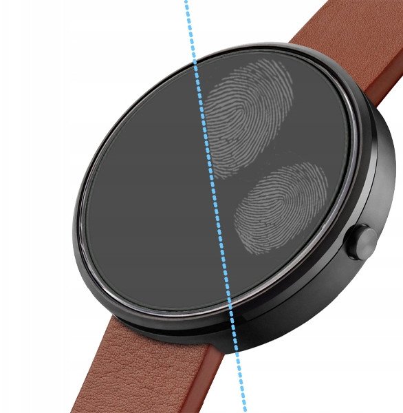 Film mbrojtës Grizz PaperScreen për Huawei Watch Fit 4 Pro, 2 copë, mat, transparent