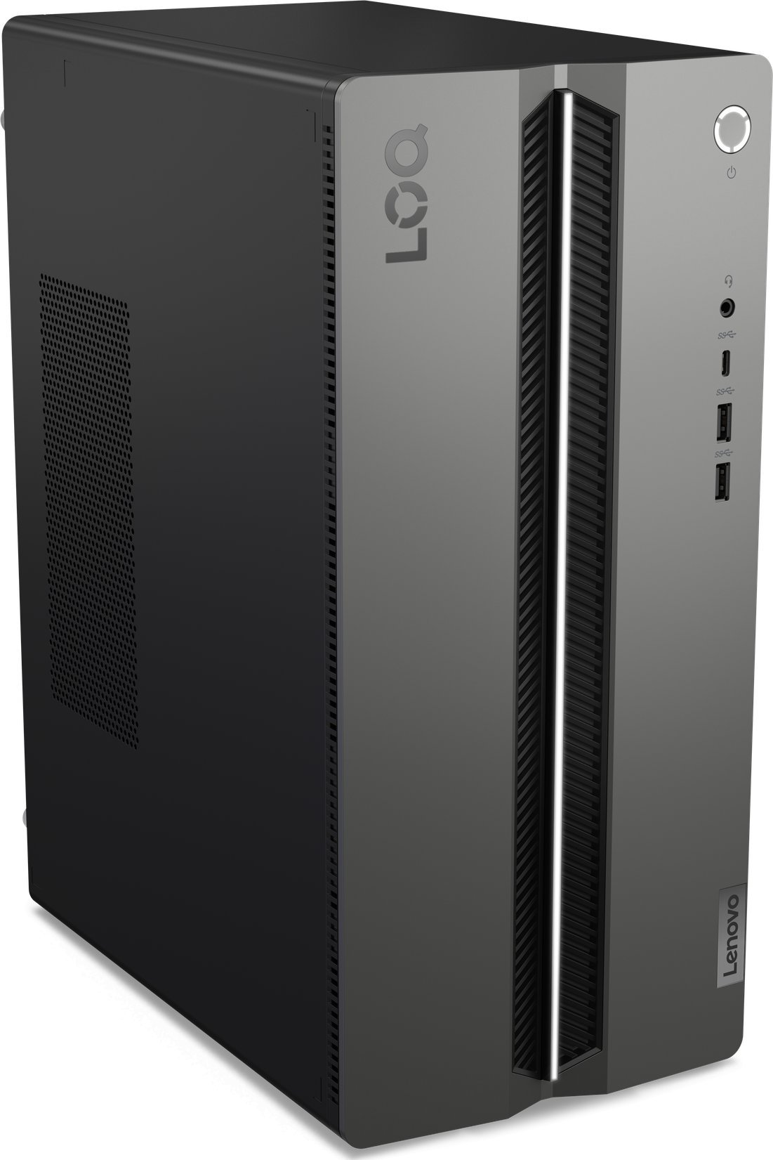 Kompjuter gaming Lenovo LOQ Tower 17IRR9, Intel Core i5-14400F, 16GB DDR5, SSD 1TB, GeForce RTX 3050 6GB, gri e zezë