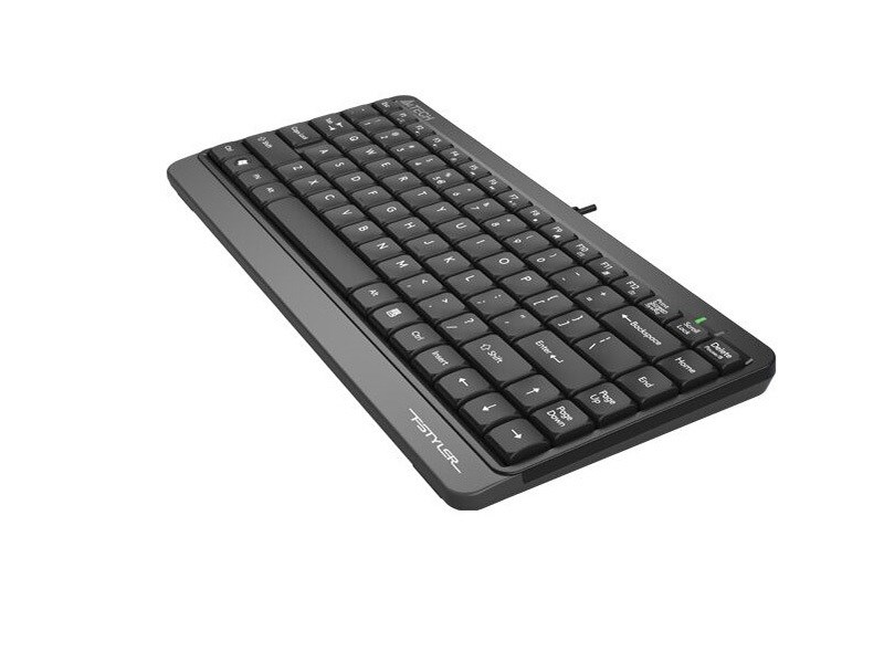 Tastierë USB FK11, kompakte, 12 hotkeys, e zezë
