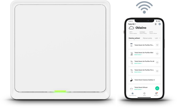 Ndërprerës i zgjuar Tesla Smart Switch ZigBee