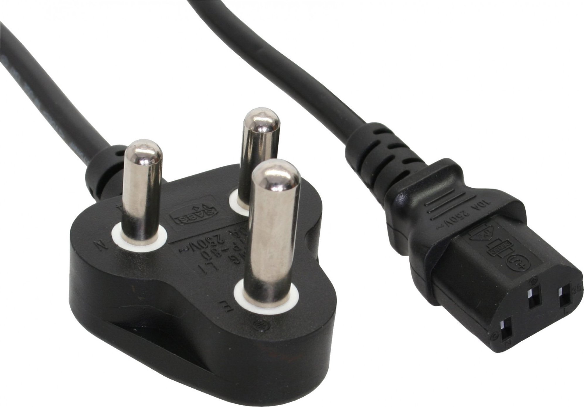 Kabllo rryme InLine, set 35 copë, tip D 5A, i zi