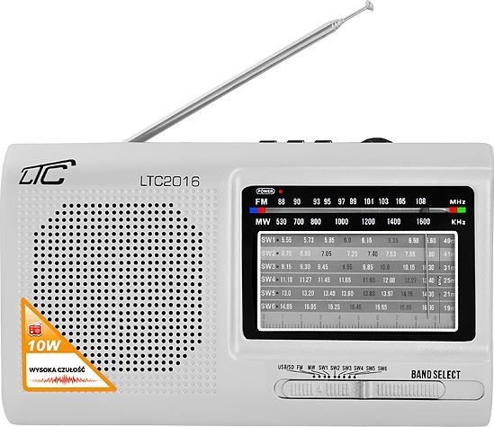 Radio LTC PS -2016 WILGA USB, argjendtë