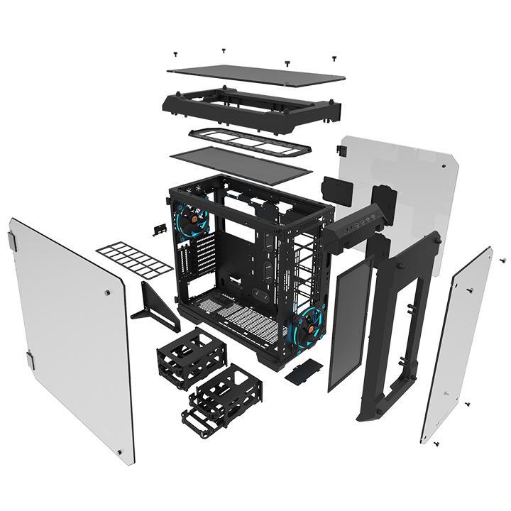 Kasë Thermaltake View 71 TG Edition, Full Tower