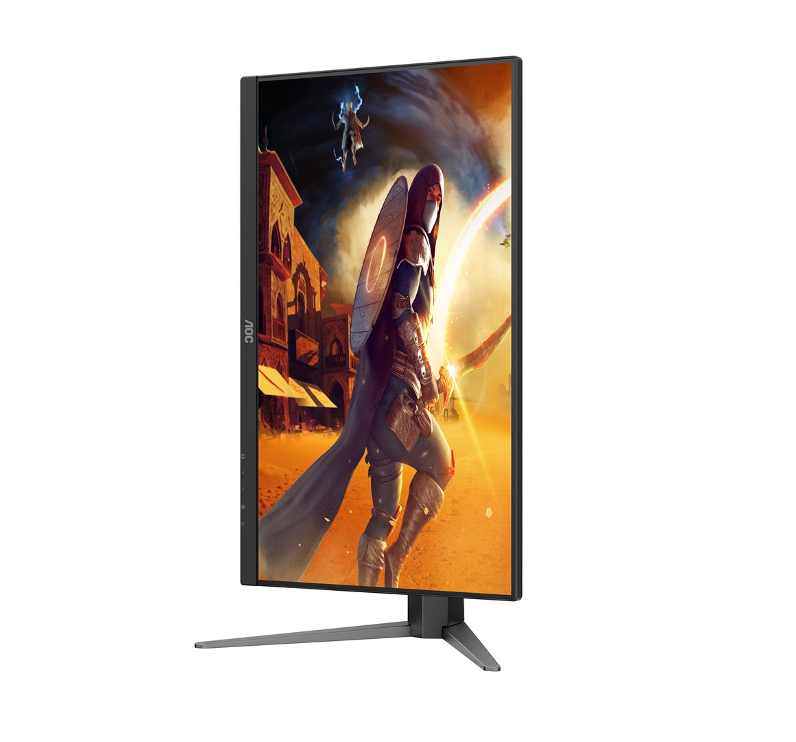 Monitor gaming AOC G4 27G4HA, 27", Full HD, LED, i zi me të kuqe
