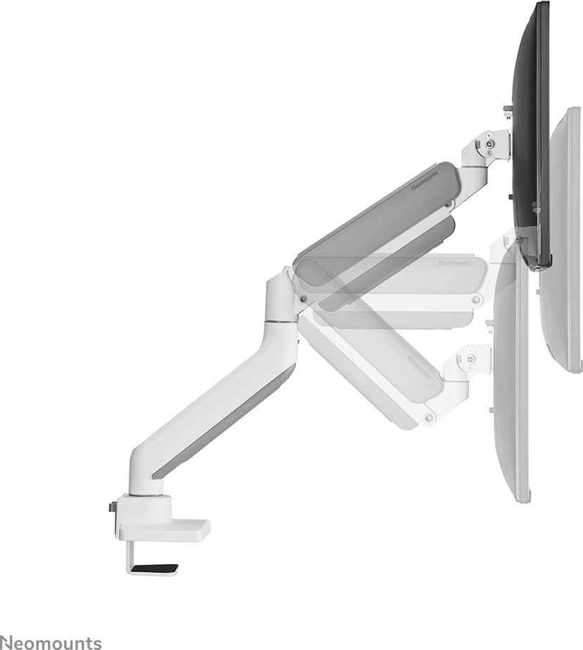 Krah tavoline për monitor Neomounts DS70PLUS-450WH1, 17"-49", deri 18 kg, i bardhë