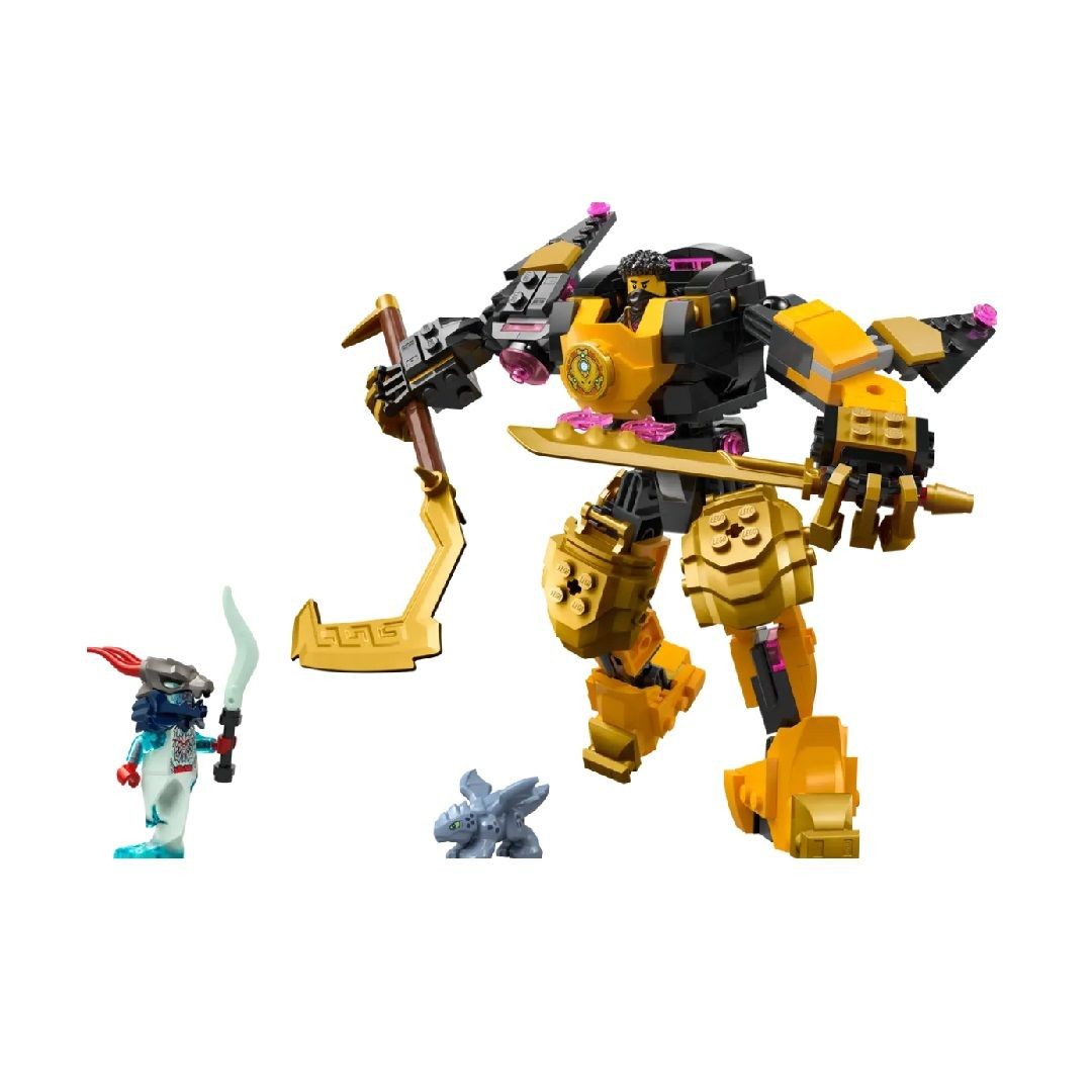 Set lodër LEGO NINJAGO Arin's Spinjitzu Battle Mech, figurina, shumëngjyrësh