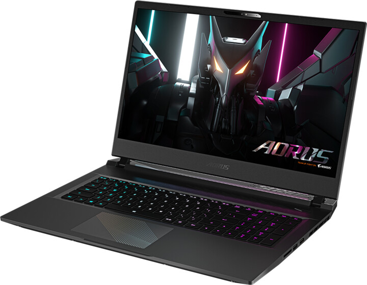Лаптоп GIGABYTE AORUS 17 (2023), Intel Core i7 13700H, 16 GB DDR5, 1 TB SSD, NVIDIA GeForce RTX 4070, црна боја