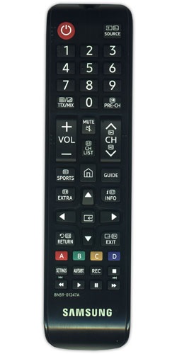 Telekomandë RTV Samsung BN59-01247A, e zezë