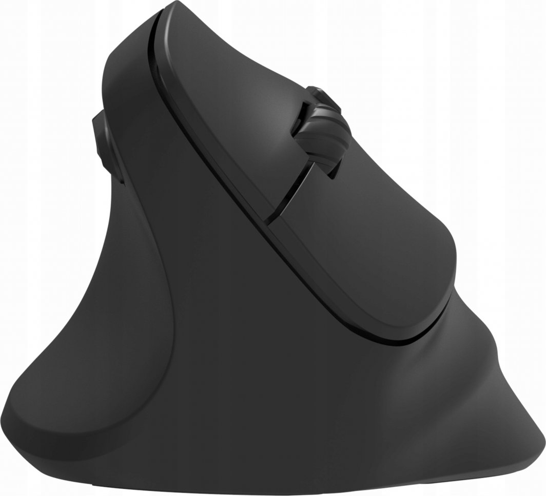 Mouse wireless YENKEE YMS 5060L Vertical Left, ergonomik për majtakë, optik, i zi