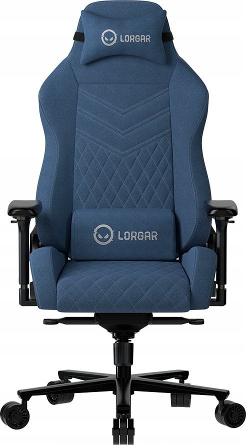 Karrige gaming Lorgar Ace 422, ergonomike, tekstil, blu