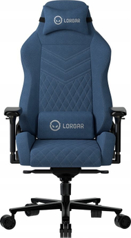Karrige gaming Lorgar Ace 422, ergonomike, tekstil, blu