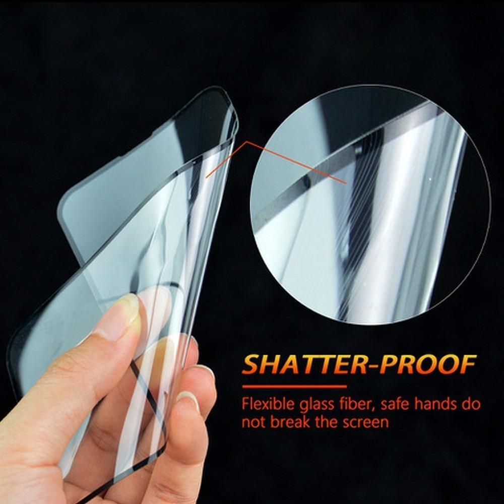 Mbrojtës ekrani Bestsuit Flexible 5D Full Glue Hybrid Glass për Samsung Galaxy A33 5G, xham i tejdukshëm, i zi